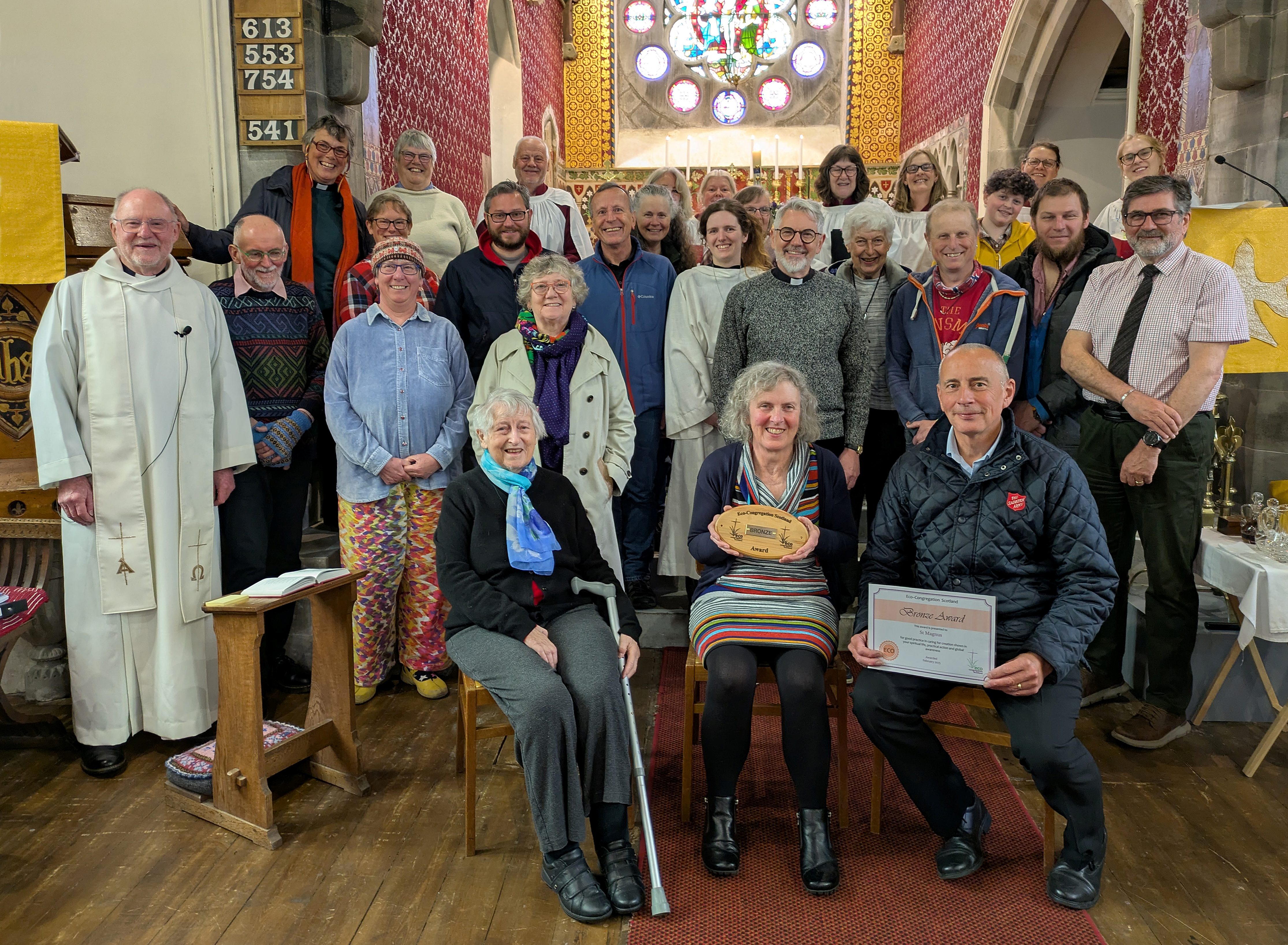 Story: St Magnus Lerwick rewarded for environmental efforts